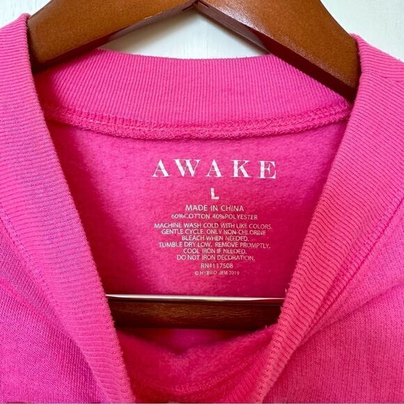 Barbiecore Gollegiate Harvard Lounge School Casual Long Sleeved Sweater Shirt - Picture 5 of 5